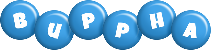 Buppha candy-blue logo