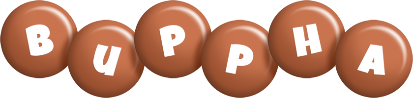 Buppha candy-brown logo