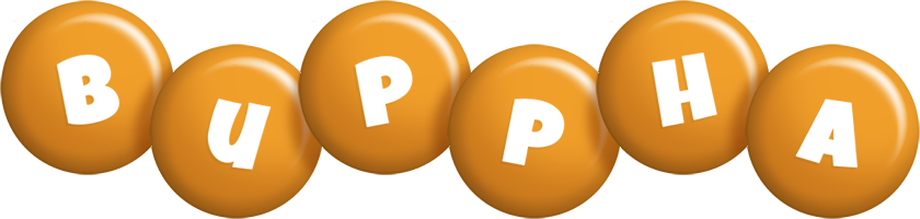 Buppha candy-orange logo