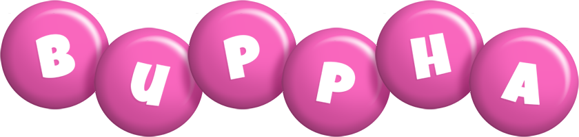 Buppha candy-pink logo