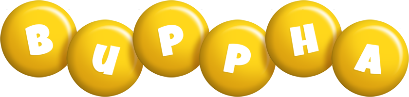 Buppha candy-yellow logo