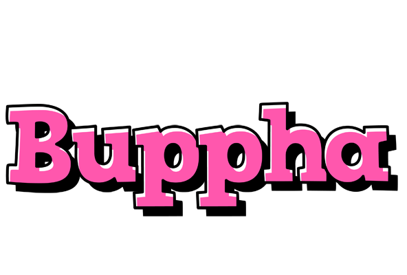 Buppha girlish logo