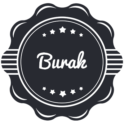 Burak badge logo