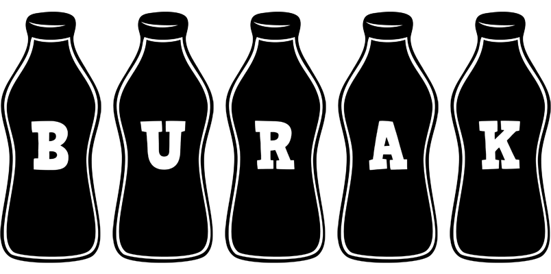 Burak bottle logo