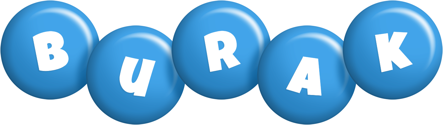 Burak candy-blue logo