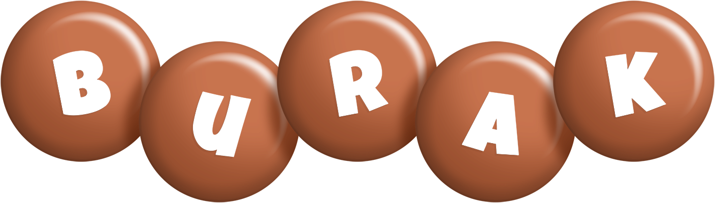 Burak candy-brown logo