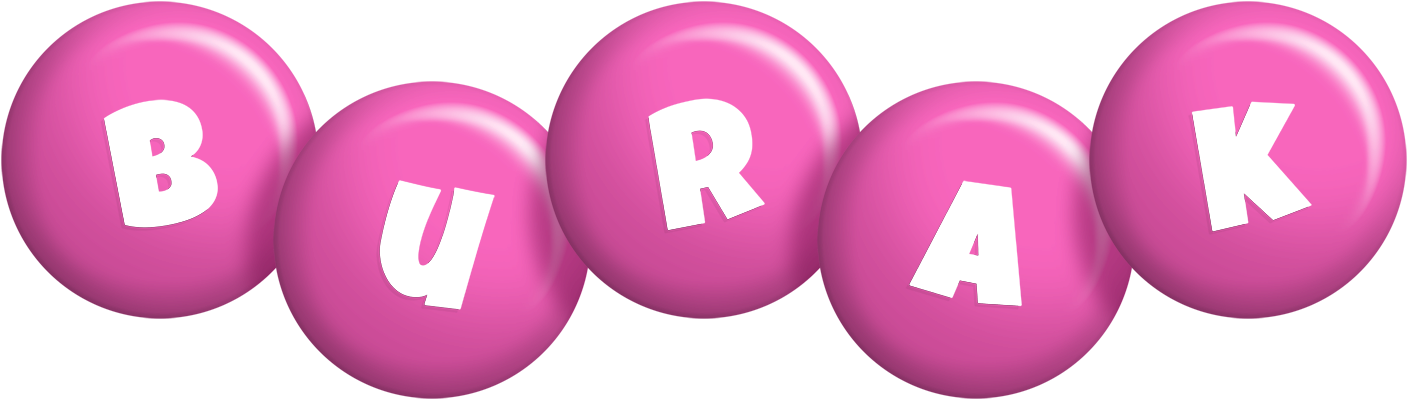 Burak candy-pink logo
