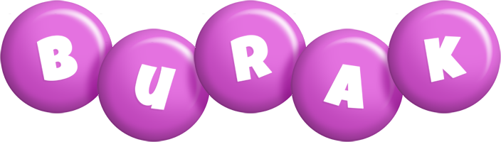 Burak candy-purple logo