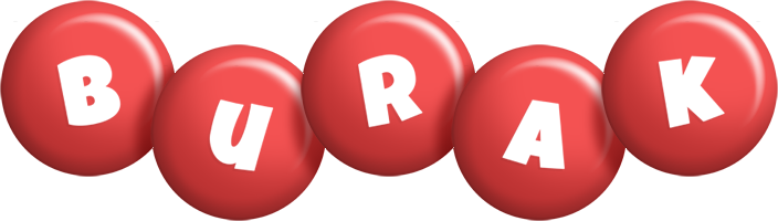 Burak candy-red logo