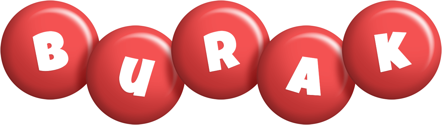 Burak candy-red logo