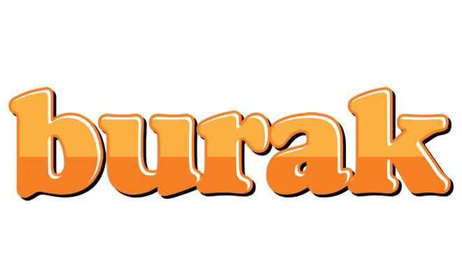 Burak orange logo