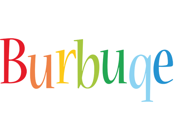 Burbuqe birthday logo