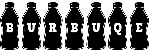 Burbuqe bottle logo