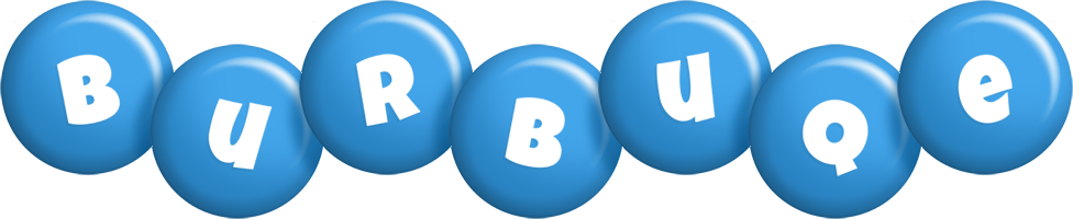 Burbuqe candy-blue logo