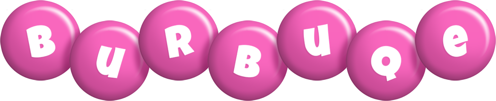 Burbuqe candy-pink logo