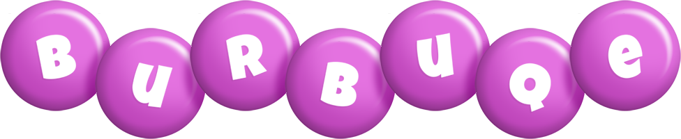 Burbuqe candy-purple logo