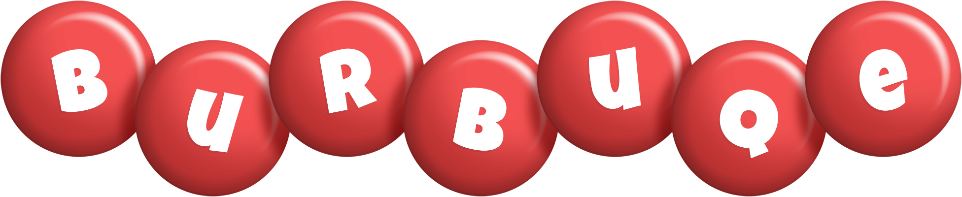 Burbuqe candy-red logo
