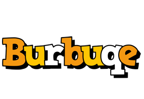 Burbuqe cartoon logo