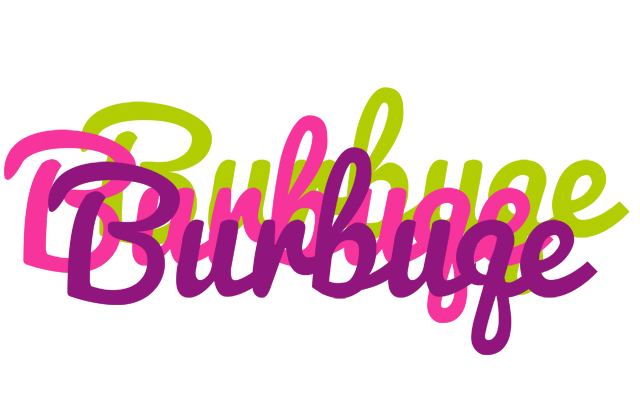 Burbuqe flowers logo