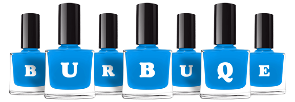 Burbuqe glossy logo