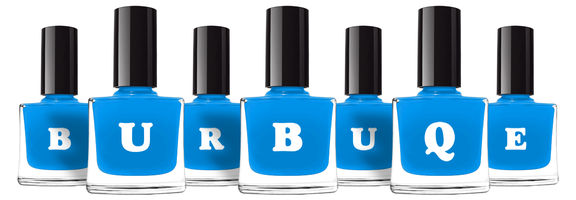 Burbuqe glossy logo