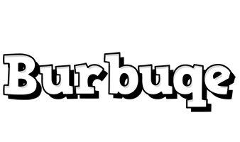 Burbuqe snowing logo