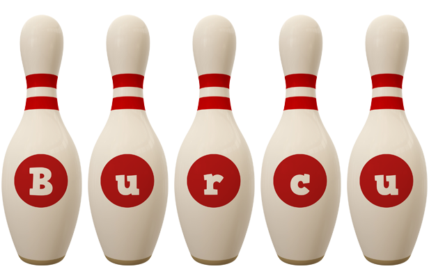 Burcu bowling-pin logo