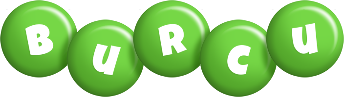 Burcu candy-green logo