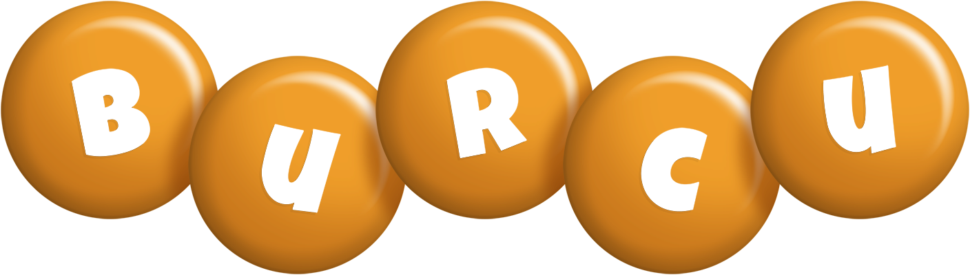 Burcu candy-orange logo