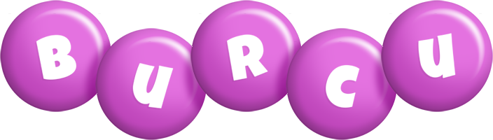 Burcu candy-purple logo