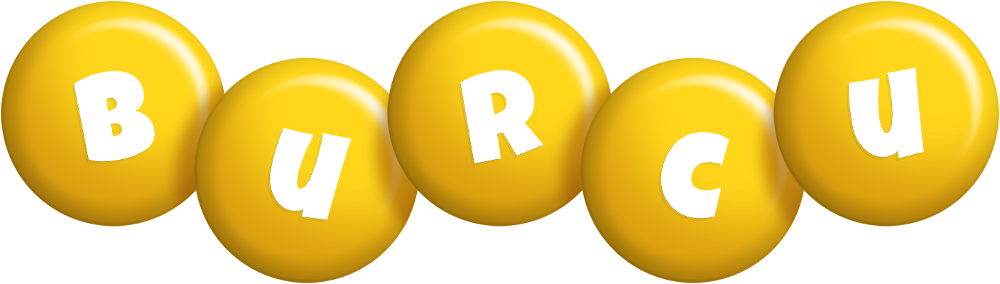 Burcu candy-yellow logo