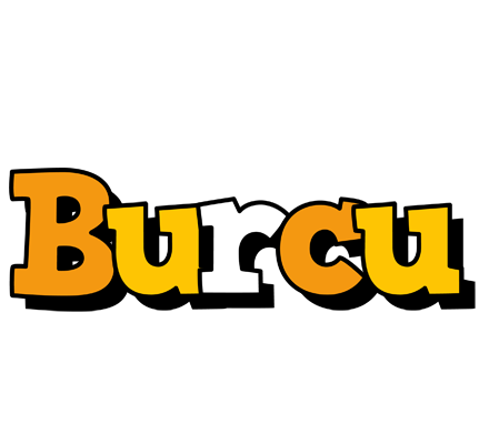 Burcu cartoon logo