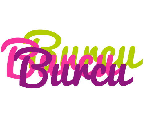 Burcu flowers logo