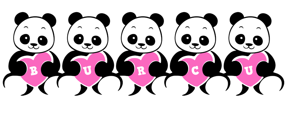 Burcu love-panda logo