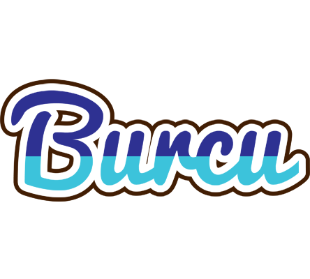 Burcu raining logo
