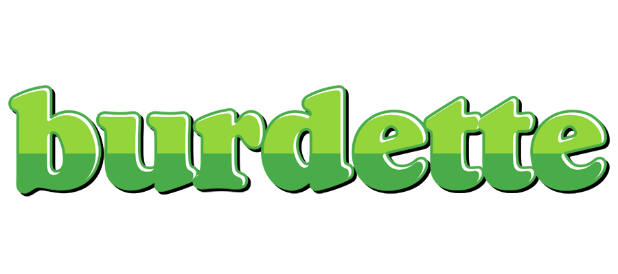 Burdette apple logo