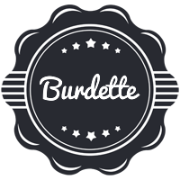 Burdette badge logo