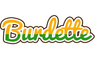 Burdette banana logo