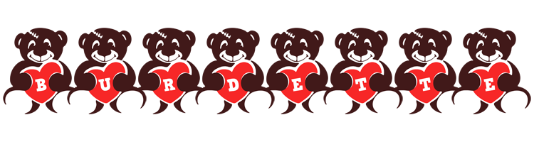 Burdette bear logo