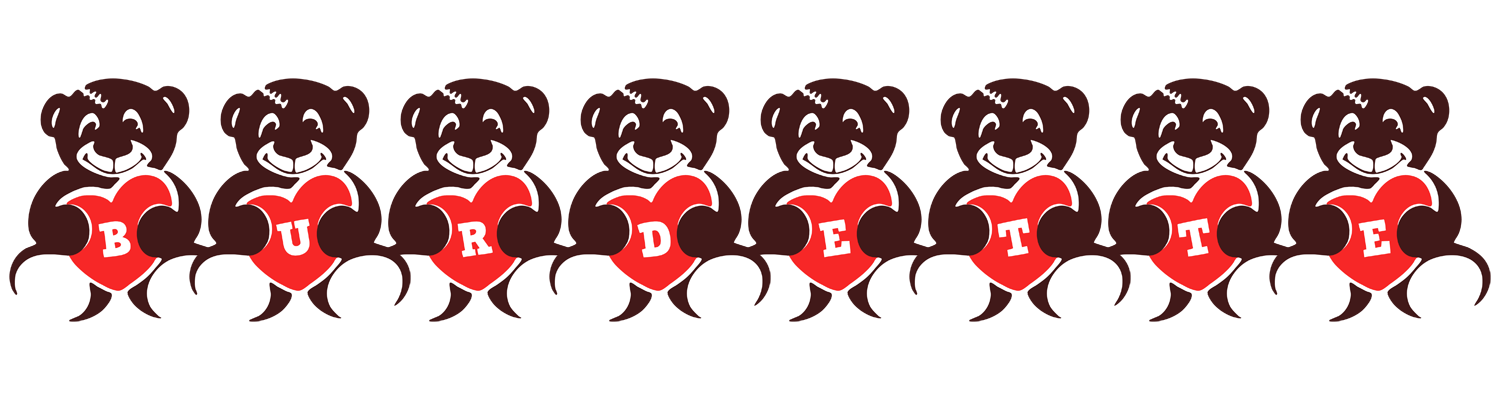 Burdette bear logo