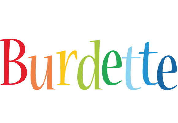 Burdette birthday logo