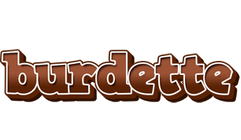 Burdette brownie logo