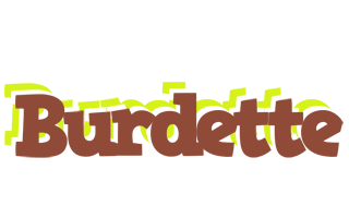 Burdette caffeebar logo