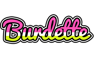 Burdette candies logo