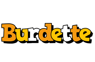 Burdette cartoon logo