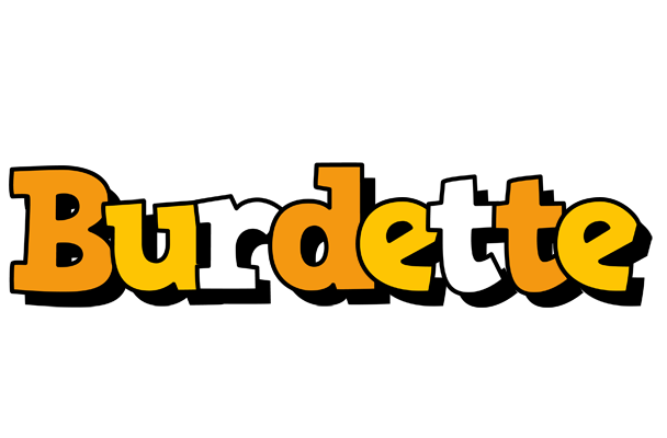 Burdette cartoon logo