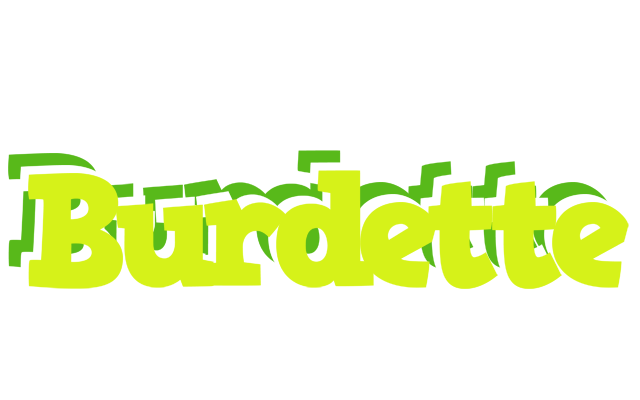 Burdette citrus logo