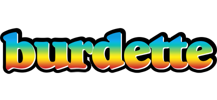 Burdette color logo