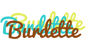 Burdette cupcake logo