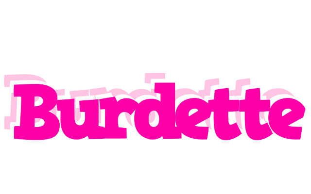 Burdette dancing logo